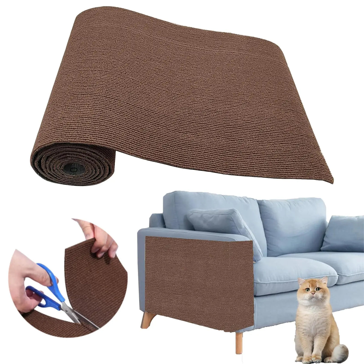 Film textile anti-griffes – Découpe sur mesure pour meubles