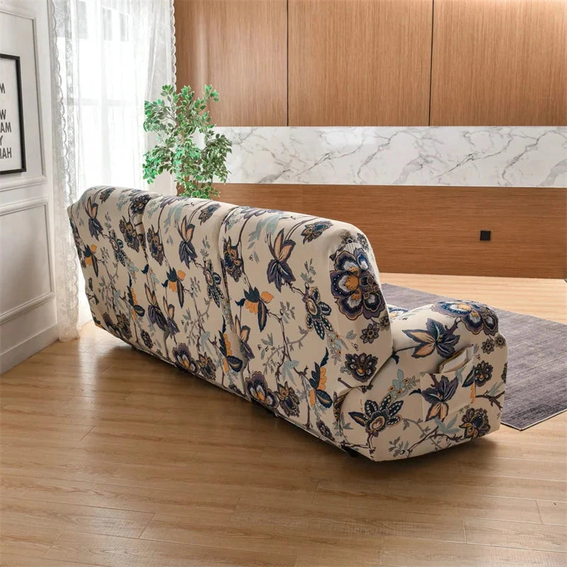 Bezug für Relaxsessel und -sofa, verstellbar, 1/2/3-Sitzer – Harmony, 8 Muster