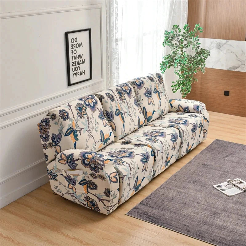 Bezug für Relaxsessel und -sofa, verstellbar, 1/2/3-Sitzer – Harmony, 8 Muster