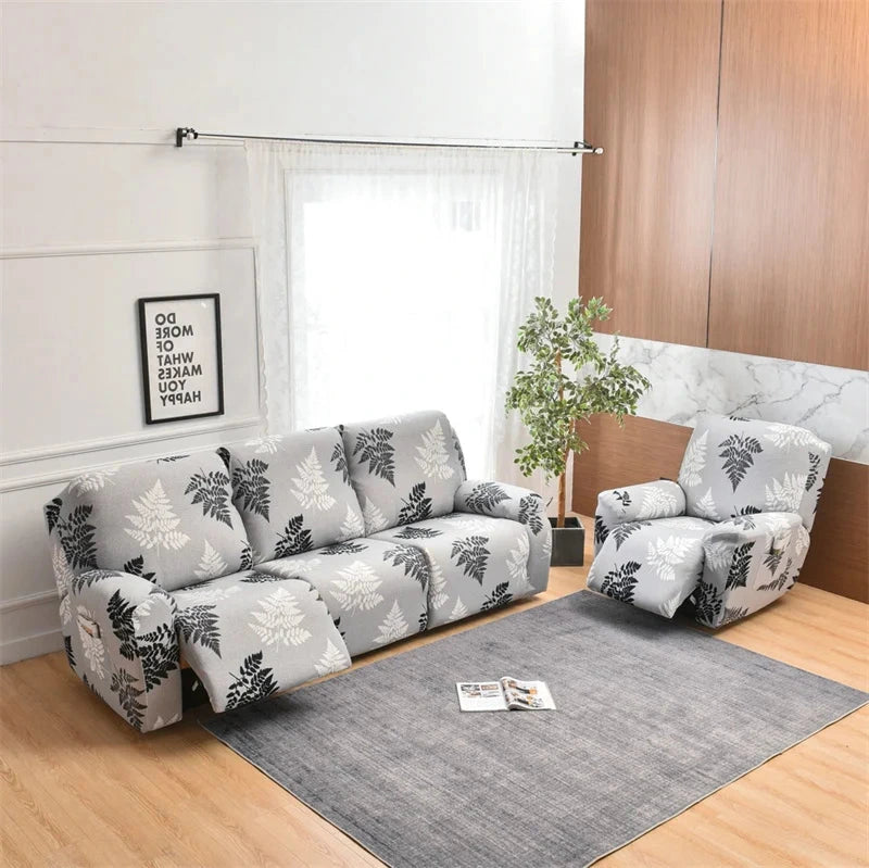 Bezug für Relaxsessel und -sofa, verstellbar, 1/2/3-Sitzer – Harmony, 8 Muster