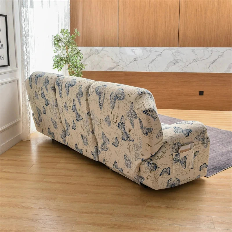 Bezug für Relaxsessel und -sofa, verstellbar, 1/2/3-Sitzer – Harmony, 8 Muster