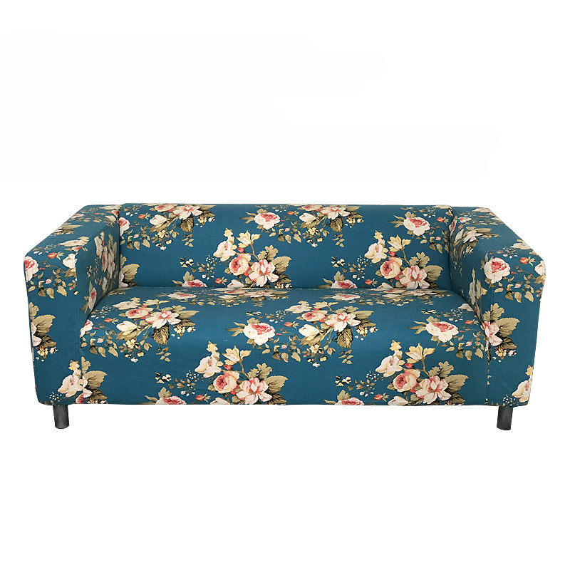 Bezug für das Sofa IKEA KLIPPAN mit aufgedruckten Mustern aus 100 % Baumwolle