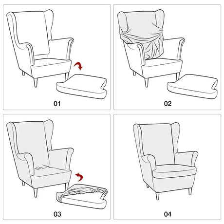 Guide d'installation housse ikea strandmon