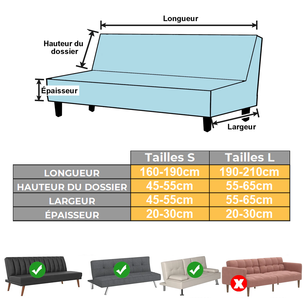 Guide des tailles