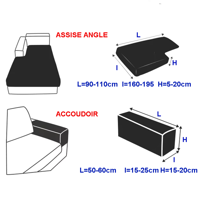 Velvet verstärktes Sofa -Kissen von Côte -Ribe