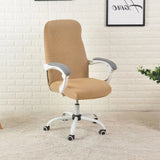 Housses de chaise de bureau extensible ocre