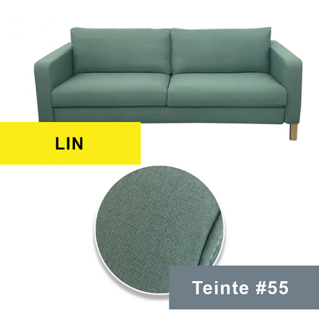 Housse canapé IKEA LANDSKRONA vert royal