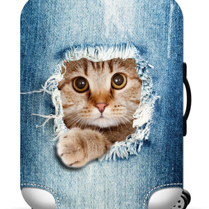 Housse de protection pour valise à roulette cabine ou XL - 20 motifs été