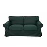 Housse pour canapé IKEA EKTORP 2 places vert foncé