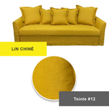 Housse pour canapé IKEA HOLMSUND 3 places convertible ocre