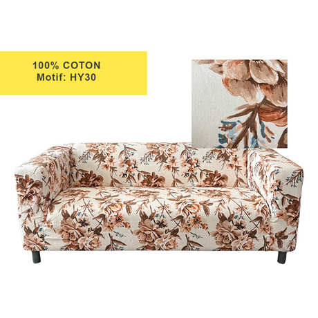 Housse pour canapé IKEA KLIPPAN motif imprimé hy30