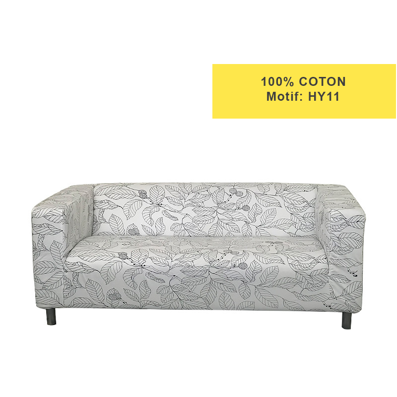 Housse pour canapé IKEA KLIPPAN motifs imprimés 100% coton HY11