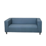Housse pour canapé IKEA KLIPPAN polycoton prémium bleue anthracite