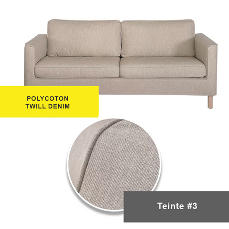 Housse pour canapé IKEA PARUP 2 places taupe