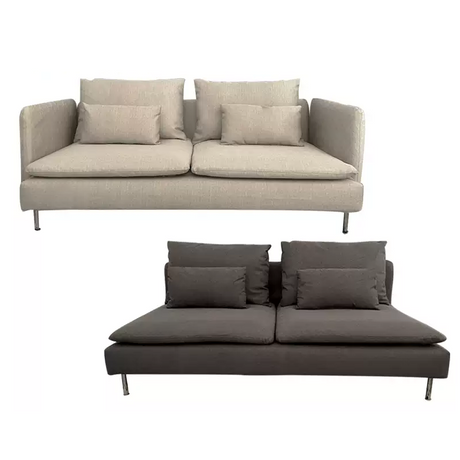 Housse canapé IKEA SODERHAMN 3 places avec ou sans accoudoirs 