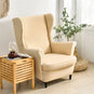 Housse pour fauteuil IKEA Strandmon lycra beige