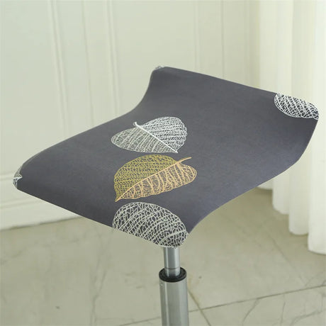 Housse pour tabouret de bar plat sans dossier