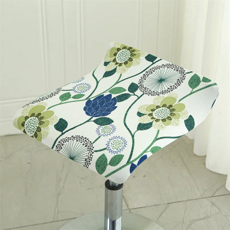 Housse pour tabouret de bar plat sans dossier 