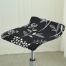 Housse pour tabouret de bar plat sans dossier
