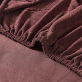 tissu imperméable marron