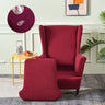 Housses fauteuil IKEA STRANDMON imperméable bordeaux