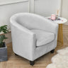 housse de fauteuil cabriolet pur velours argent