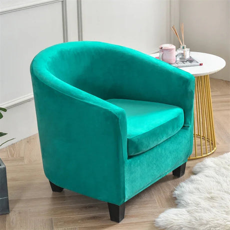 Housses fauteuil IKEA TULLSTA pur velours turquoise