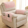 Pad antidérapant de protection pour accoudoirs et dossiers fauteuil rose