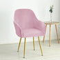 Housse fauteuil maison du monde arnold velours rose