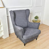 Housse pour fauteuil ikea strandmon gris