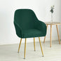 Housse fauteuil maison du monde arnold velours vert