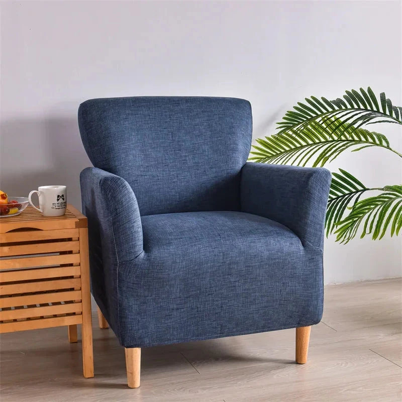 Housse pour fauteuil club extensible en lycra