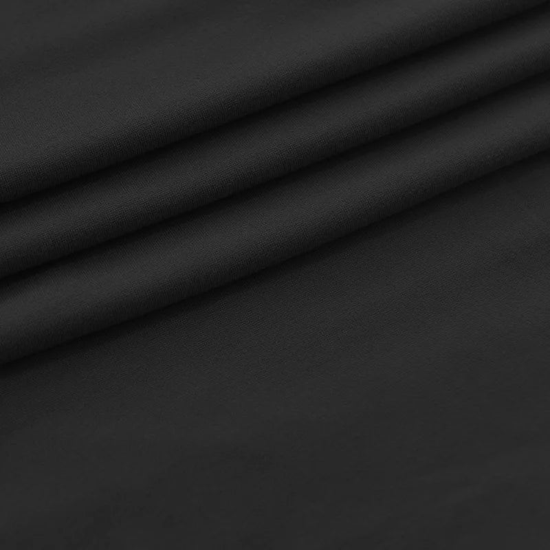 zoom tissu lycra extensible imperméable noir