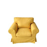 housses pour fauteuil IKEA EKTORP ocre