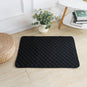 Tapis de protection imperméable, absorbant urine pour chiens chats noir