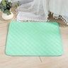 Tapis de protection imperméable, absorbant urine pour chiens chats vert tendre