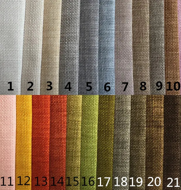 Stoffproben für IKEA -Abdeckungen