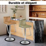 Anneau de protection antiglisse et antibruit pour base de tabouret de bar