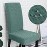 Housse de chaise imperméable extensible vert Casaharmony