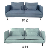 Housse canapé IKEA SODERHAMN bleue