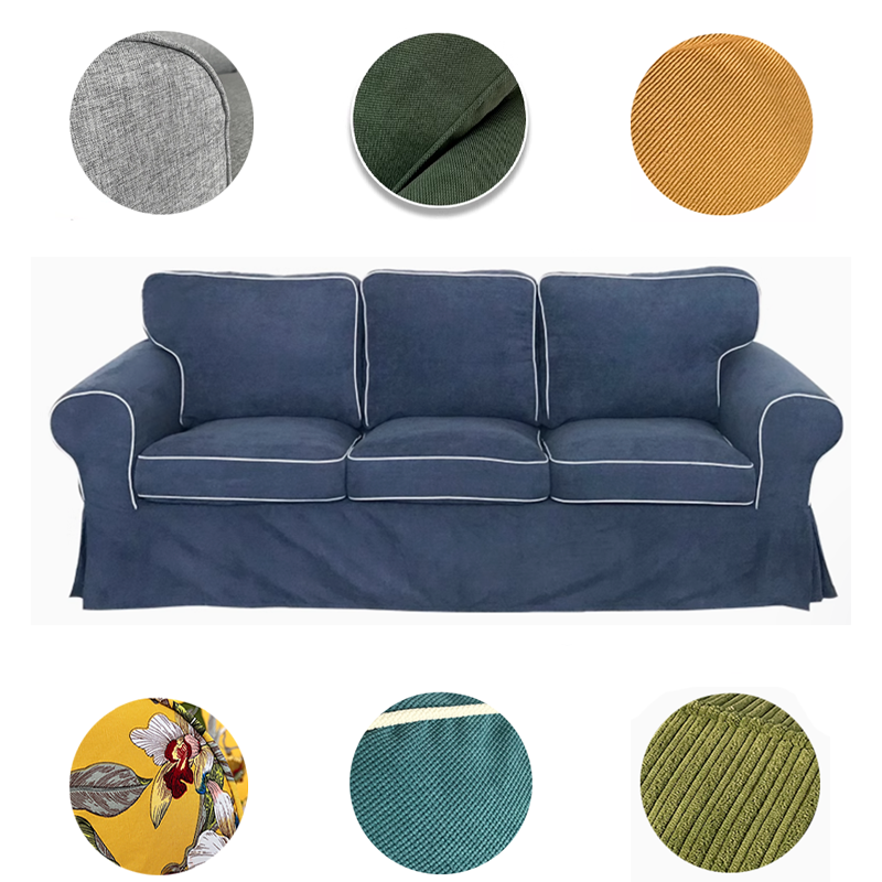 Personalisierbarer Bezug für IKEA EKTORP-Sofa in allen Größen