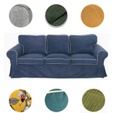Personalisierbarer Bezug für IKEA EKTORP-Sofa in allen Größen