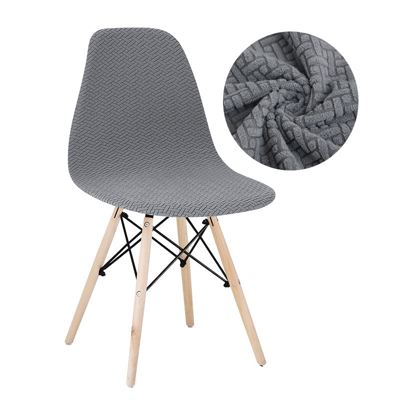 Housses de chaise scandinave velours damassé Casaharmony