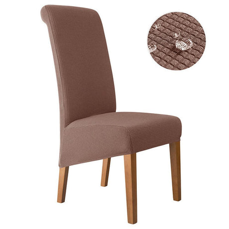 Housses de chaises hautes imperméable marron