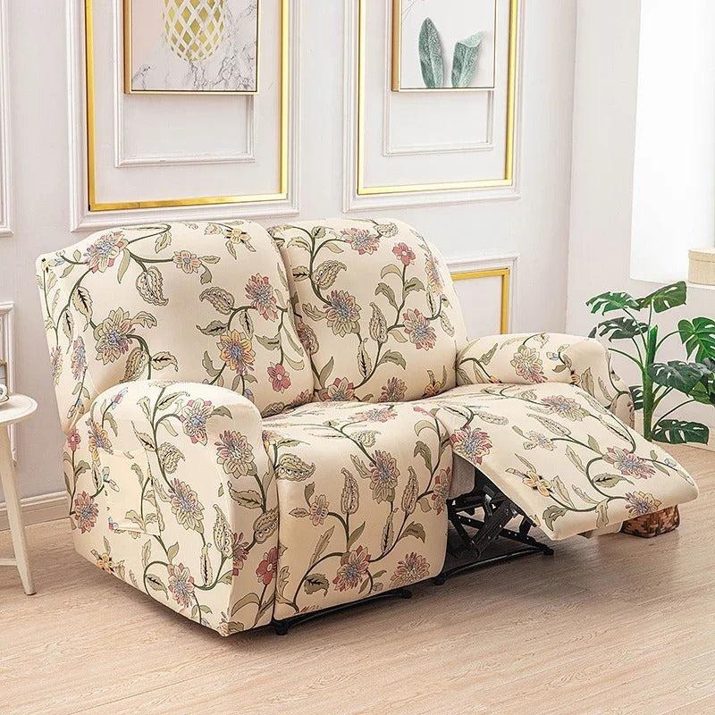 housse pour canapé relax inclinable 2 places imprimé 5