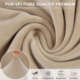 zoom velours extensible doux  prémium